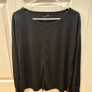 GAP Black GapFit Long Sleeve Top